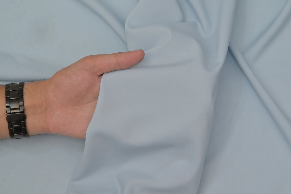 Sky Blue - Wash & Wear | Unstitched Shalwar Kameez