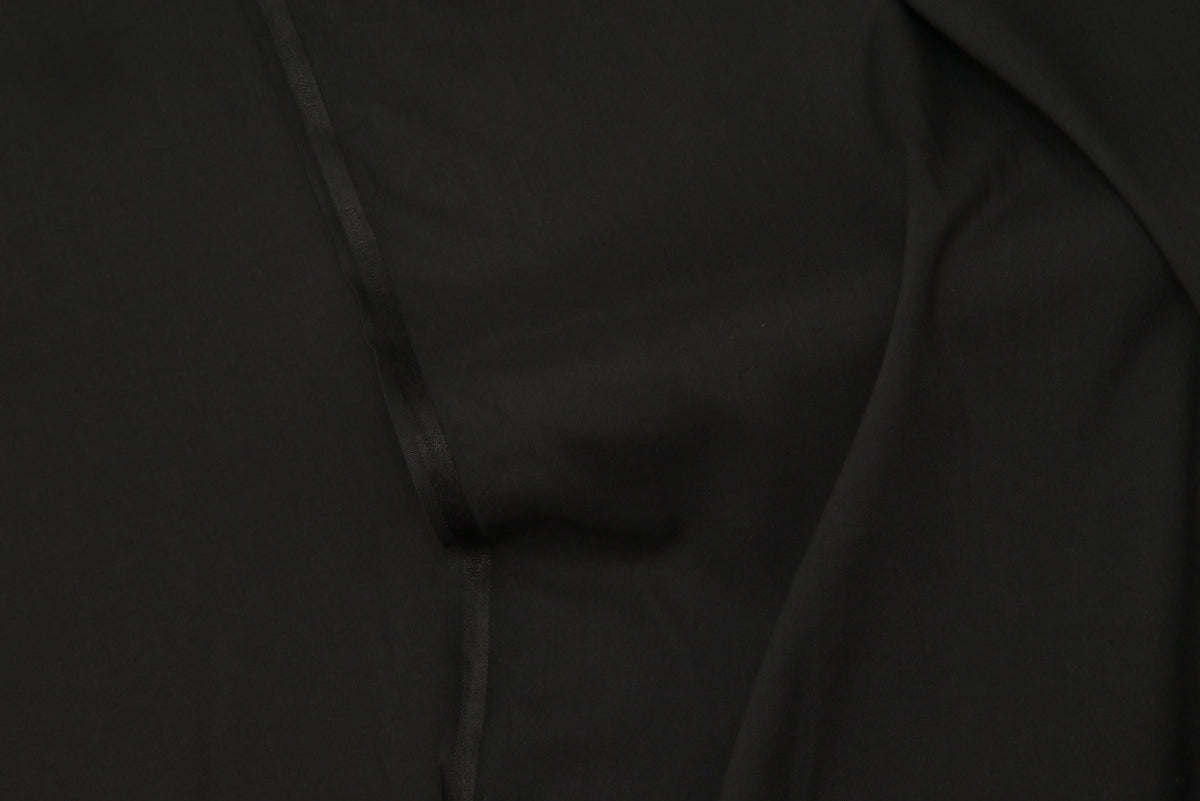 Jet Black - Wash & Wear | Unstitched Shalwar Kameez