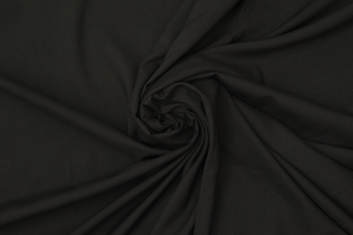 Jet Black - Wash & Wear | Unstitched Shalwar Kameez