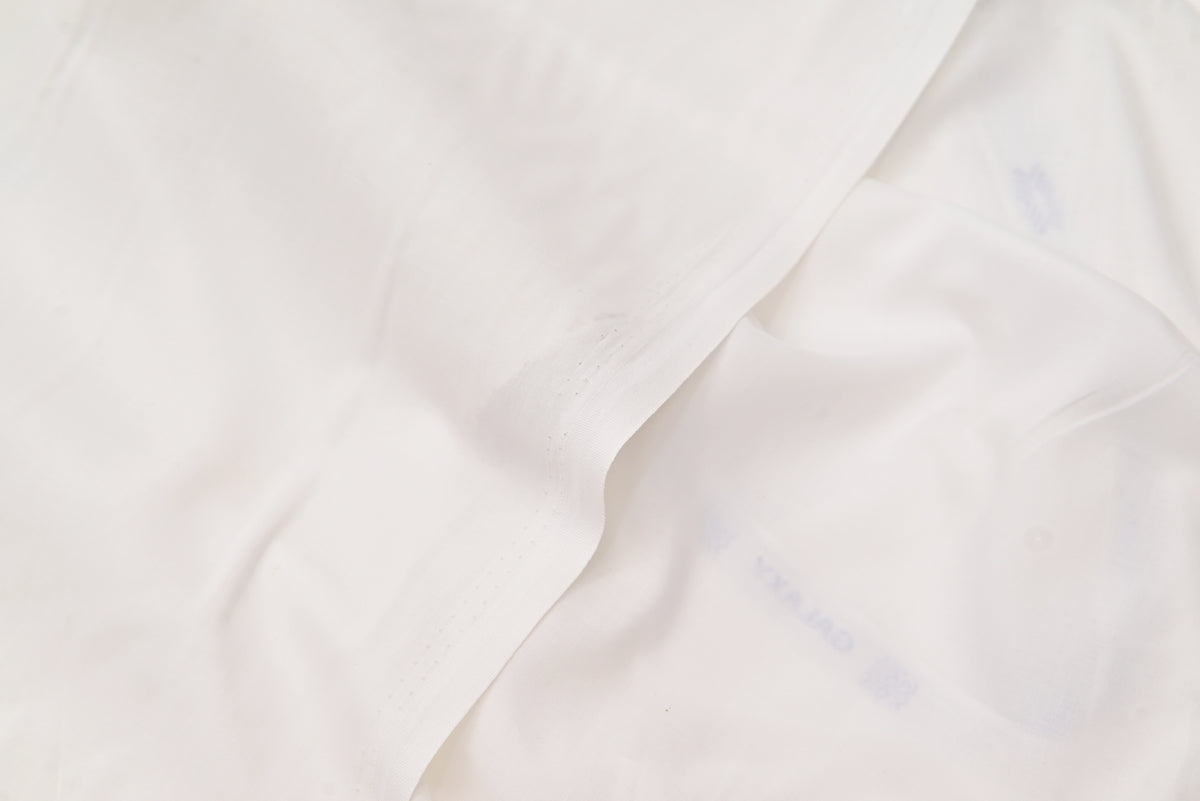 Super White – Wash & Wear | Unstitched Shalwar Kameez